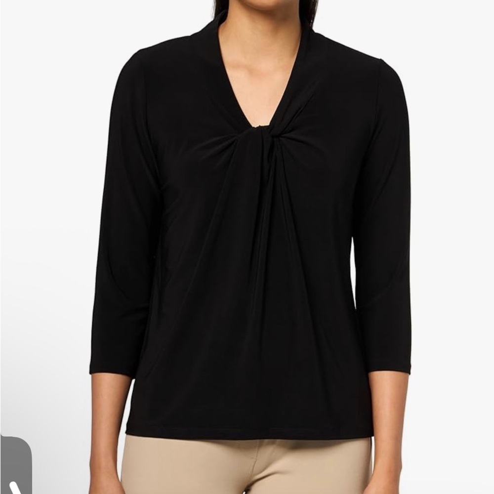 Elegant Black Women's Top
